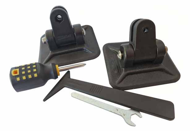 Bimini Mount Kit - Glue Pad Type (Pair)